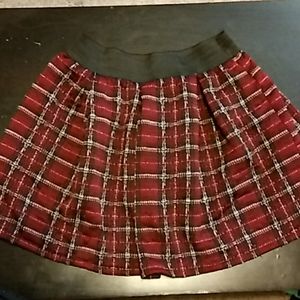Plaid skirt